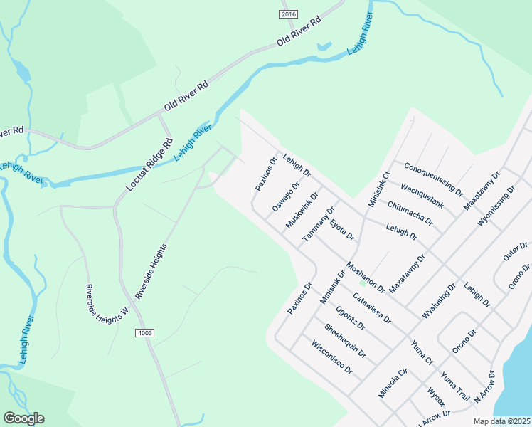 map of restaurants, bars, coffee shops, grocery stores, and more near 149 Paxinos Drive in Monroe County