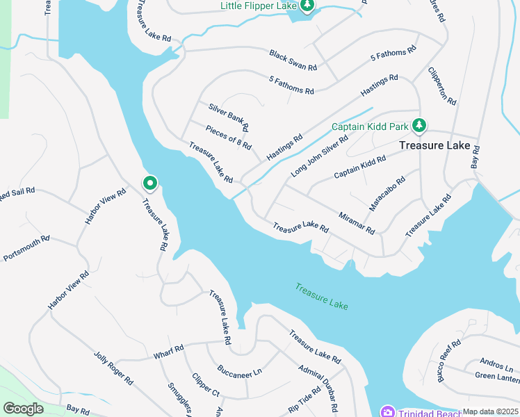 map of restaurants, bars, coffee shops, grocery stores, and more near 13162 Treasure Lake Road in DuBois