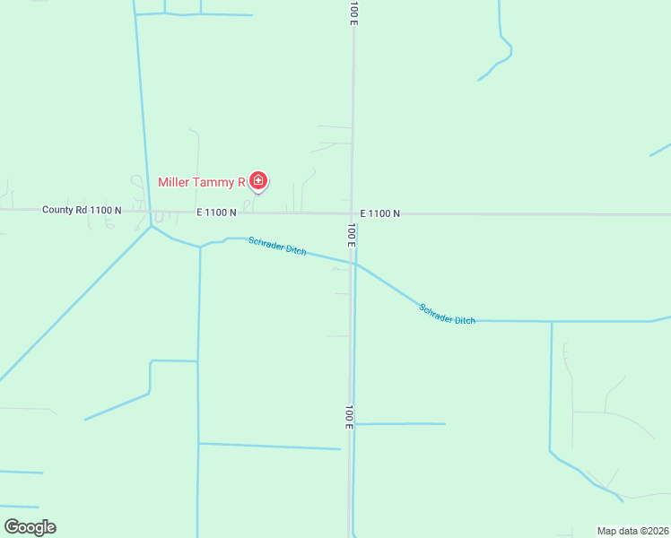 map of restaurants, bars, coffee shops, grocery stores, and more near 10852 County Road 1100 in Wheatfield