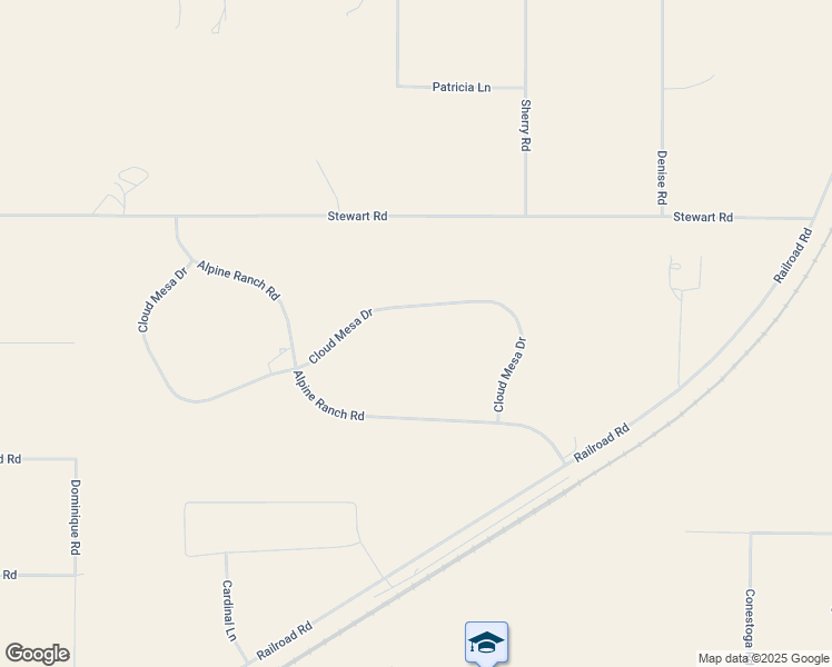 map of restaurants, bars, coffee shops, grocery stores, and more near 13091 Cloud Mesa Drive in Cheyenne