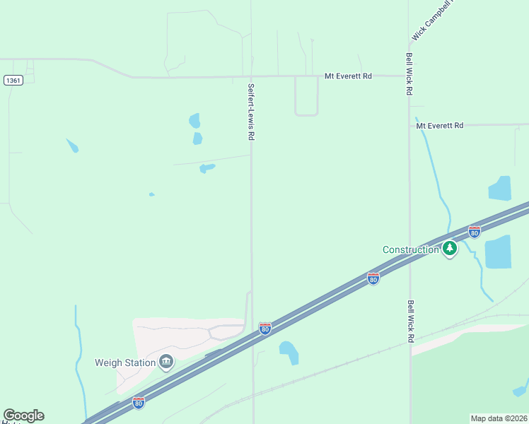 map of restaurants, bars, coffee shops, grocery stores, and more near 2687 Seifert-Lewis Road in Hubbard