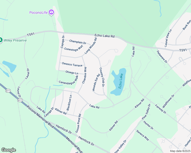 map of restaurants, bars, coffee shops, grocery stores, and more near 5010 Hounds Ear Rd in Monroe