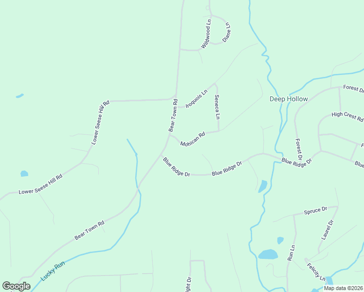 map of restaurants, bars, coffee shops, grocery stores, and more near 208 Mohican Rd in Monroe