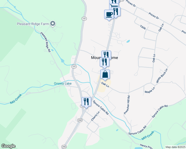 map of restaurants, bars, coffee shops, grocery stores, and more near Trailer Court Road in Cresco