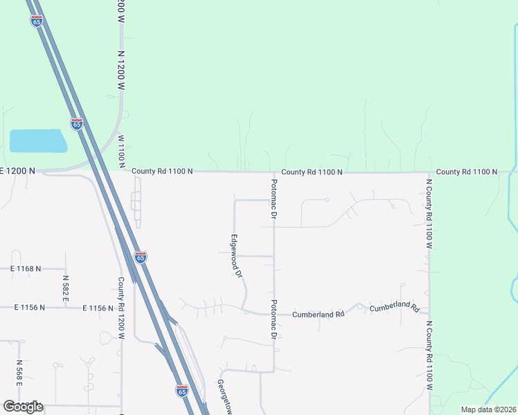 map of restaurants, bars, coffee shops, grocery stores, and more near 11535 Sandhill Trail in De Motte