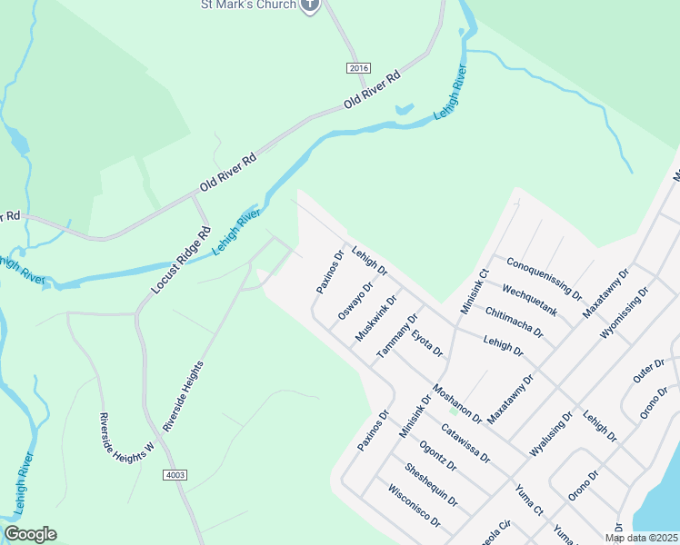 map of restaurants, bars, coffee shops, grocery stores, and more near 115 Paxinos Drive in Monroe County