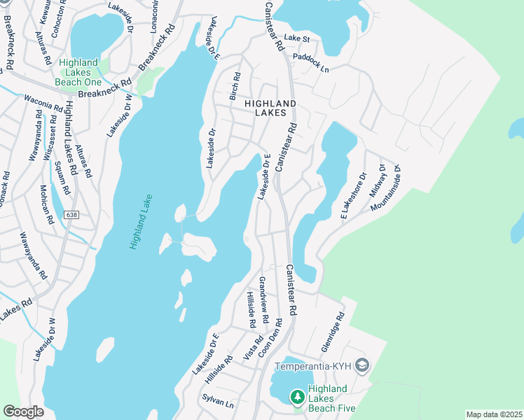 map of restaurants, bars, coffee shops, grocery stores, and more near 1120 West Lakeside Drive in Vernon Township