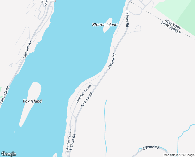 map of restaurants, bars, coffee shops, grocery stores, and more near 723 East Shore Road in West Milford