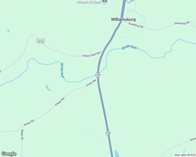 map of restaurants, bars, coffee shops, grocery stores, and more near 20585-21089 Route 68 in Clarion