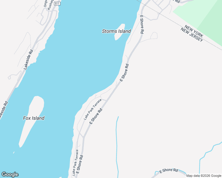 map of restaurants, bars, coffee shops, grocery stores, and more near 723 East Shore Road in West Milford