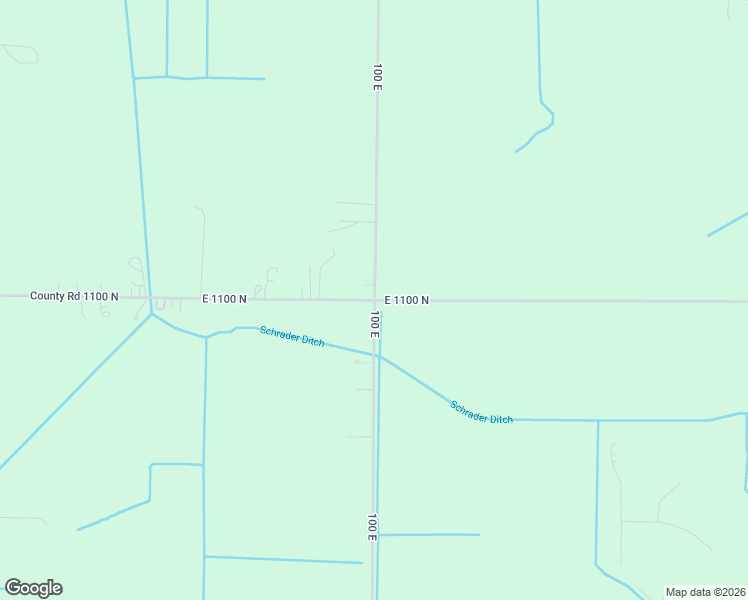 map of restaurants, bars, coffee shops, grocery stores, and more near 100 East in Jasper County