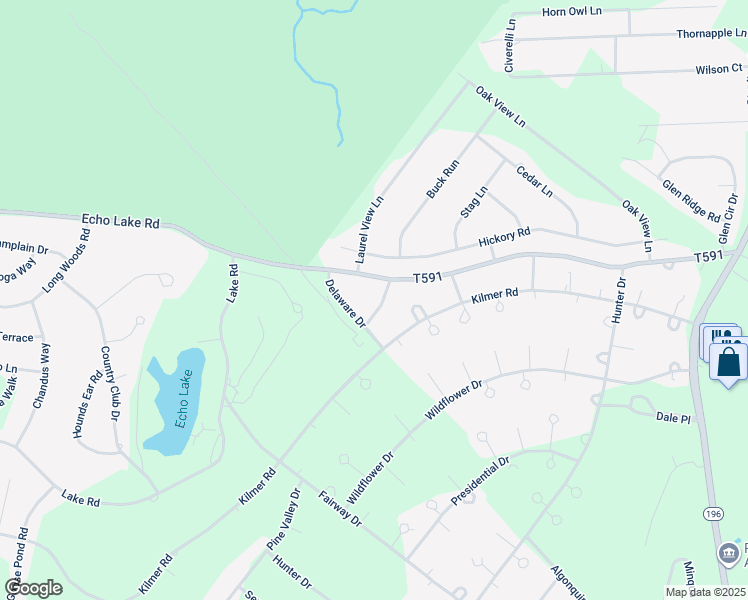 map of restaurants, bars, coffee shops, grocery stores, and more near 316 Panther Road in Monroe County