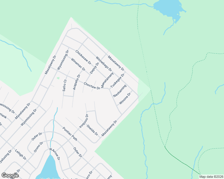 map of restaurants, bars, coffee shops, grocery stores, and more near 213 Choctaw Drive in Monroe County