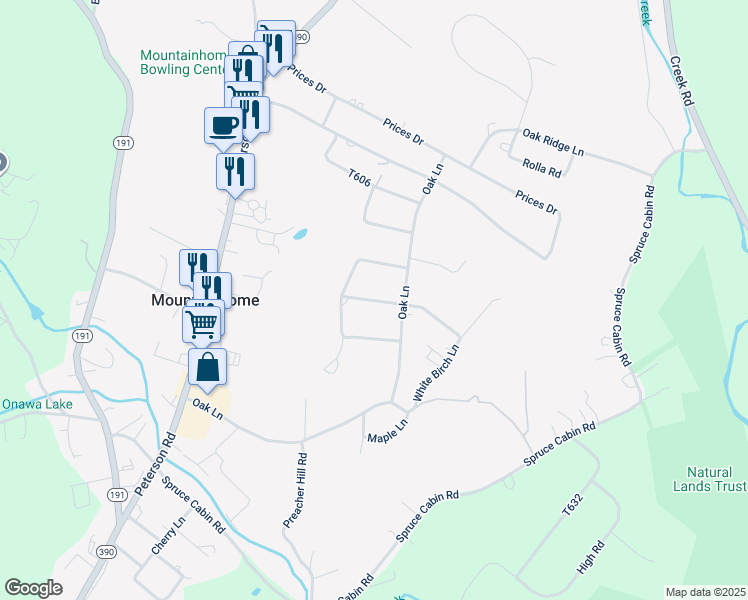 map of restaurants, bars, coffee shops, grocery stores, and more near 7419 West Dogwood Lane in Cresco