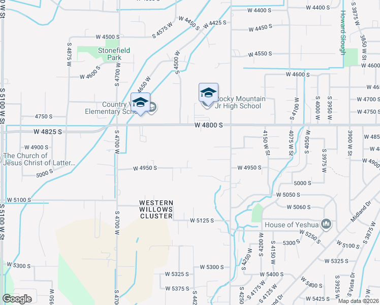map of restaurants, bars, coffee shops, grocery stores, and more near 4475 West 4800 South in Hooper