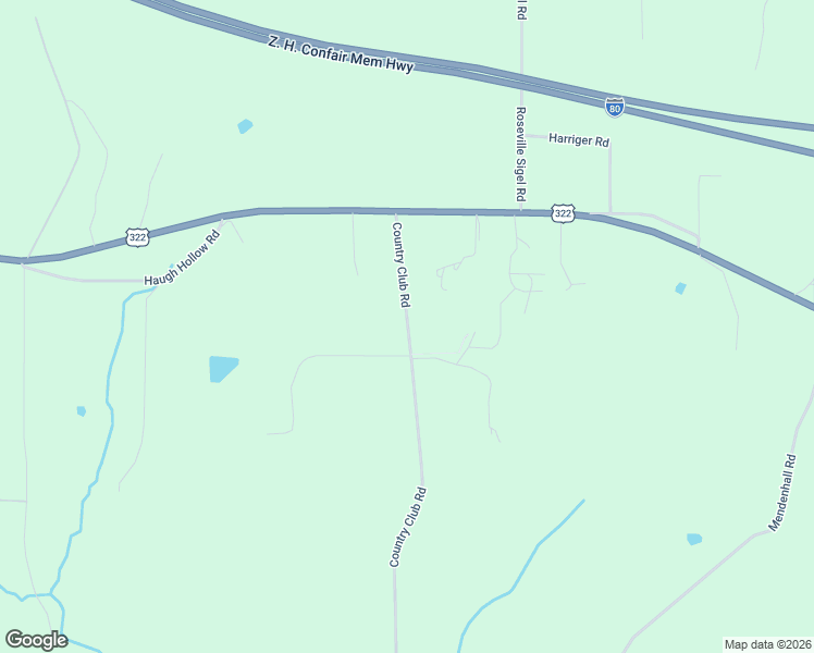 map of restaurants, bars, coffee shops, grocery stores, and more near 1136 Country Club Road in Brookville