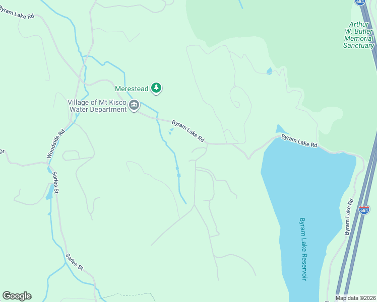 map of restaurants, bars, coffee shops, grocery stores, and more near 9 Oregon Road in Mount Kisco