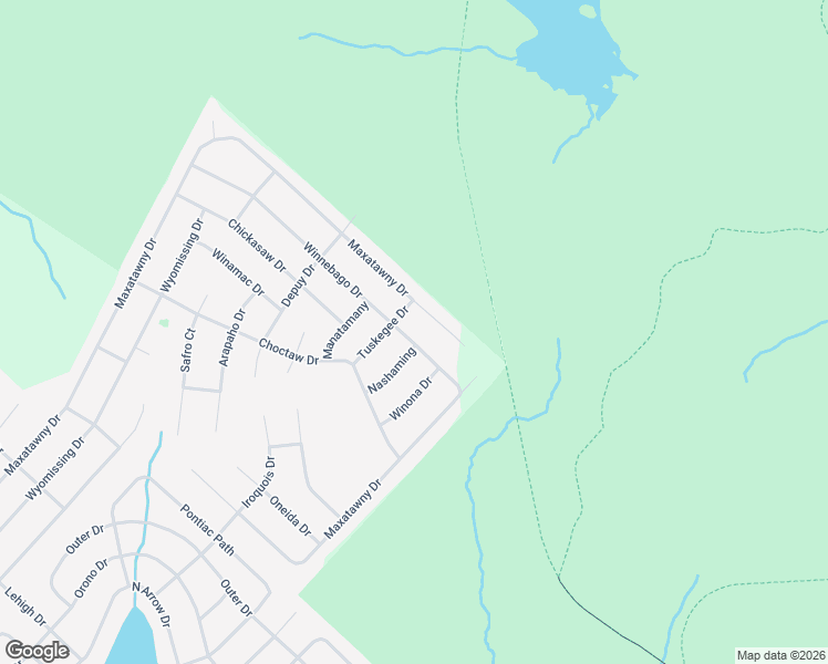 map of restaurants, bars, coffee shops, grocery stores, and more near 7217 Winnebago Drive in Monroe County