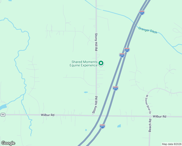 map of restaurants, bars, coffee shops, grocery stores, and more near 2233 Olde Stone Drive in Medina