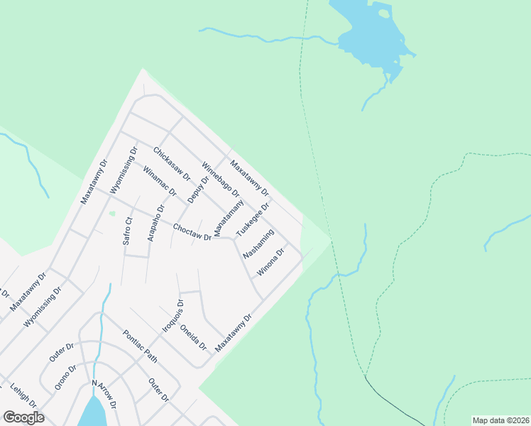 map of restaurants, bars, coffee shops, grocery stores, and more near 7217 Winnebago Drive in Monroe County