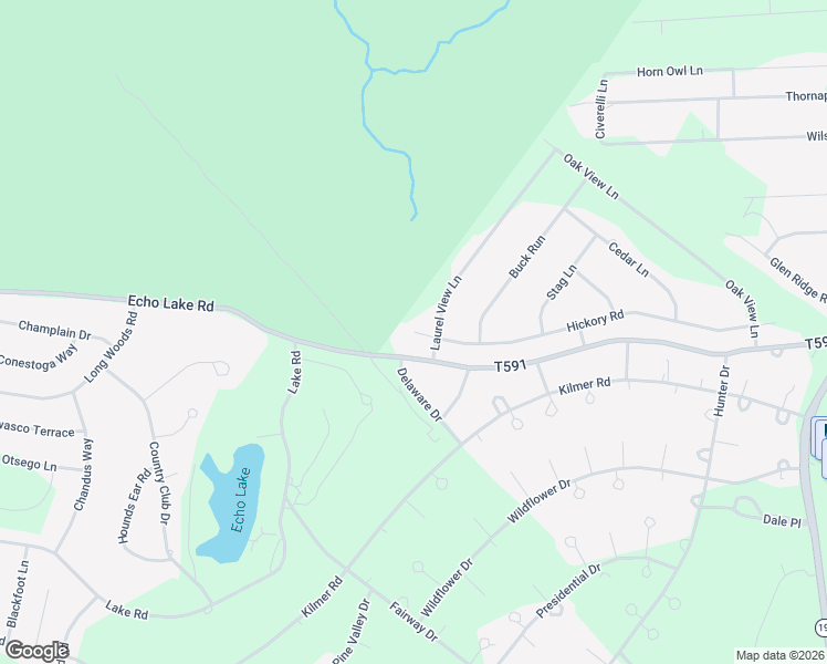 map of restaurants, bars, coffee shops, grocery stores, and more near 2772 Hickory Road in Monroe County