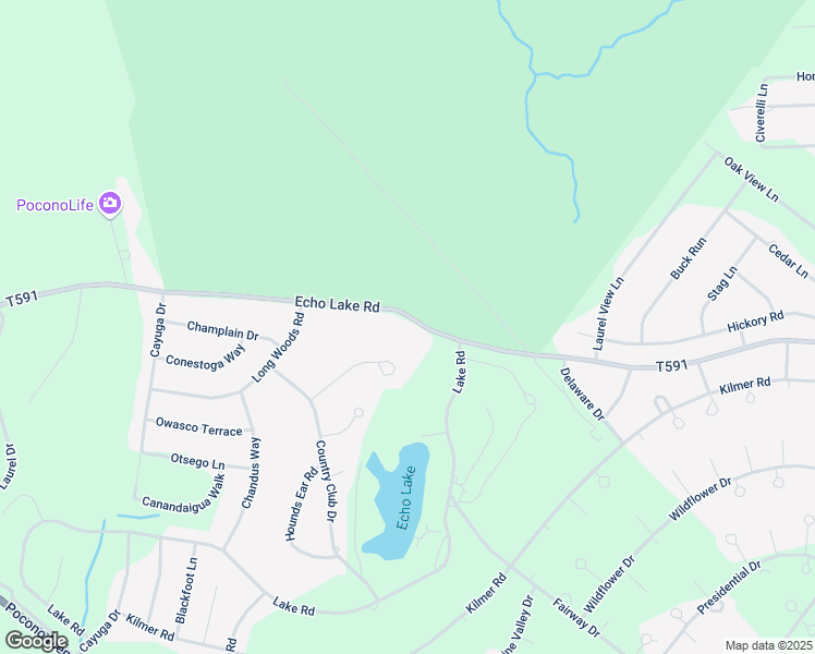 map of restaurants, bars, coffee shops, grocery stores, and more near 1482-1676 Echo Lake Rd in Monroe