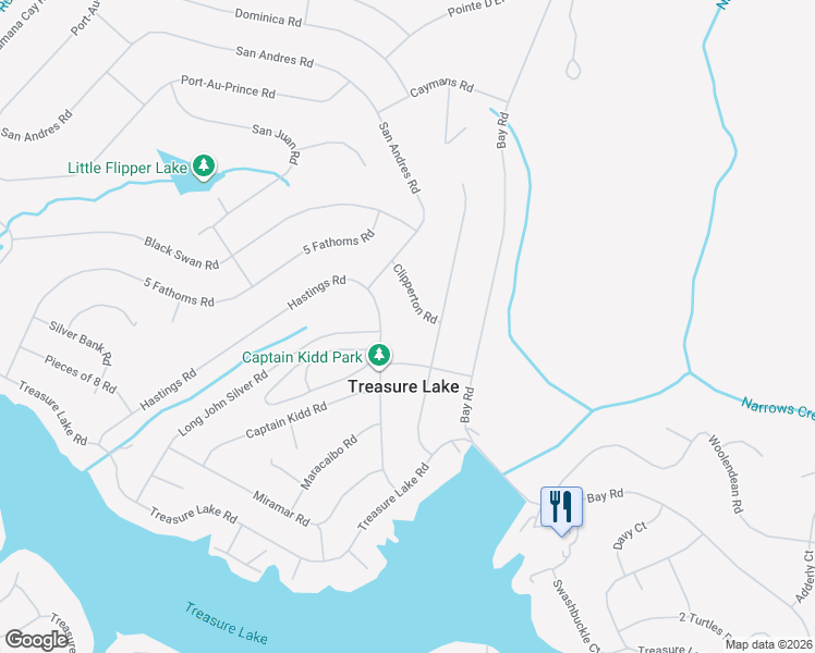 map of restaurants, bars, coffee shops, grocery stores, and more near 49 Clipperton Road in DuBois