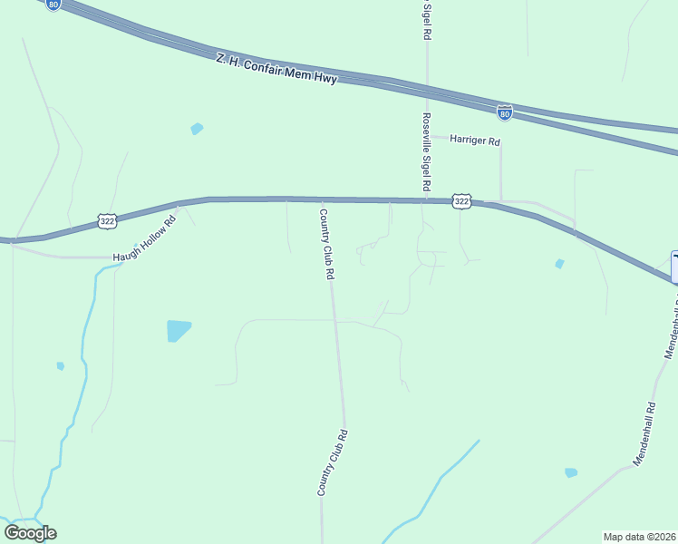 map of restaurants, bars, coffee shops, grocery stores, and more near 1136 Country Club Road in Brookville