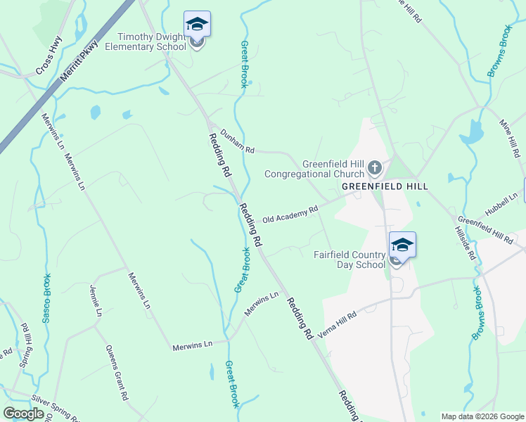 map of restaurants, bars, coffee shops, grocery stores, and more near 1380 Old Academy Road in Fairfield