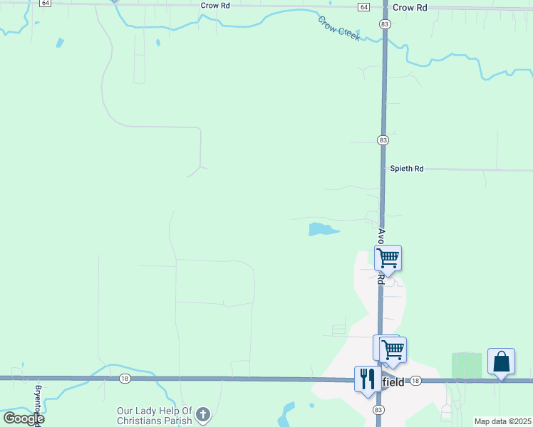 map of restaurants, bars, coffee shops, grocery stores, and more near in Litchfield