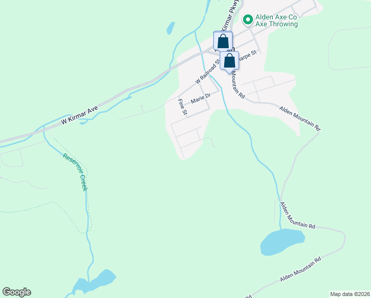 map of restaurants, bars, coffee shops, grocery stores, and more near 1175 Pine St in Nanticoke