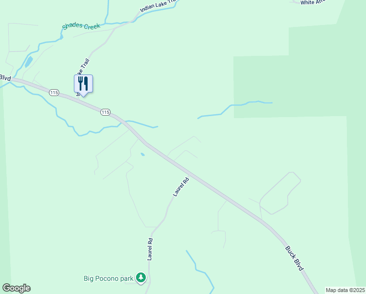 map of restaurants, bars, coffee shops, grocery stores, and more near in White Haven