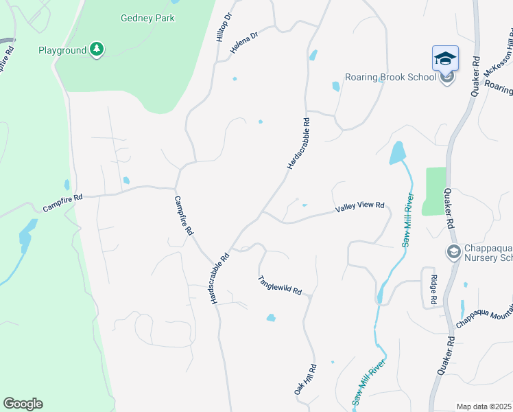 map of restaurants, bars, coffee shops, grocery stores, and more near 1112 Hardscrabble Road in Chappaqua