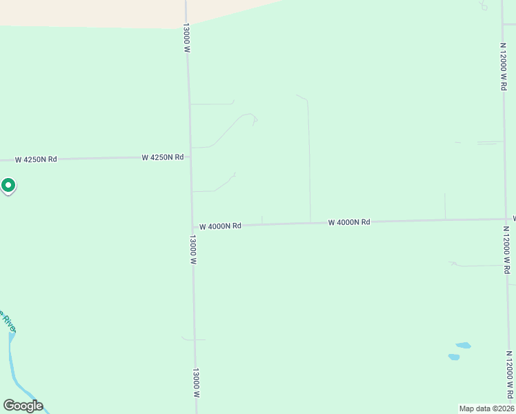 map of restaurants, bars, coffee shops, grocery stores, and more near 12771 West 4000N Road in Bonfield