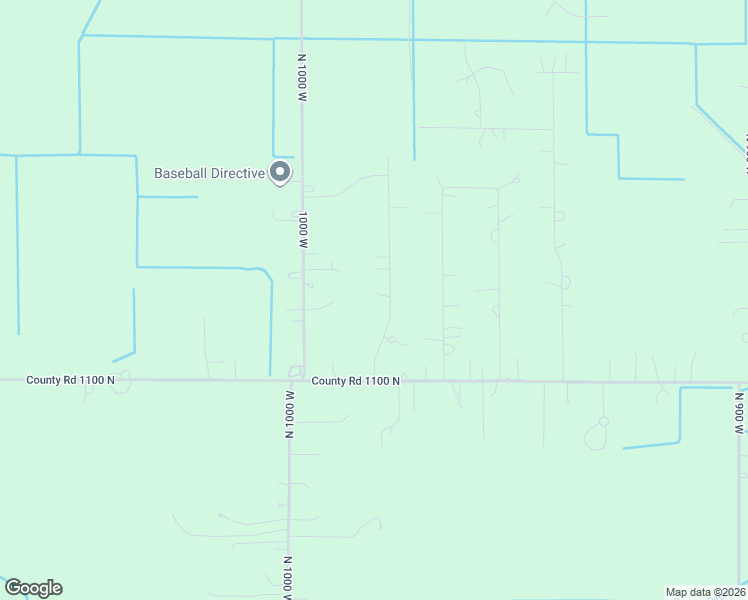 map of restaurants, bars, coffee shops, grocery stores, and more near 11208 Woodside Drive in De Motte