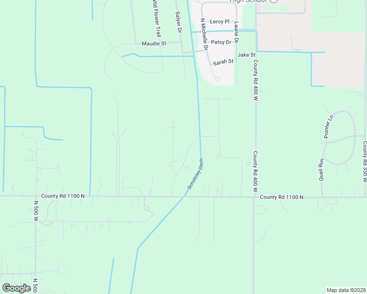 map of restaurants, bars, coffee shops, grocery stores, and more near 11233 Woodcrest Drive in Wheatfield