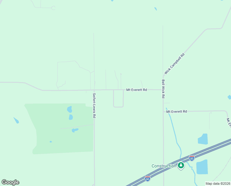 map of restaurants, bars, coffee shops, grocery stores, and more near 5950 Mount Everett Road in Hubbard