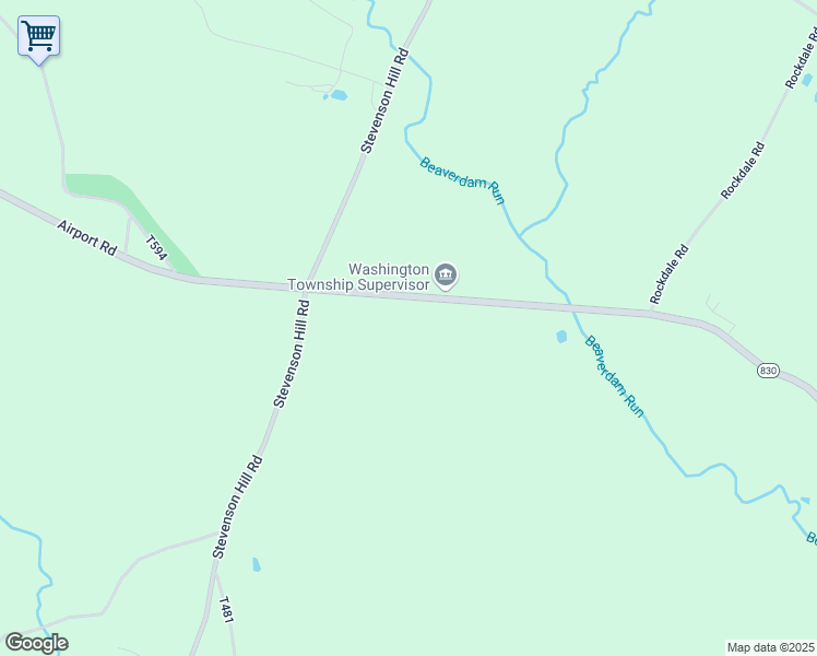 map of restaurants, bars, coffee shops, grocery stores, and more near 2966 Airport Road in Falls Creek