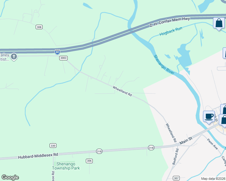 map of restaurants, bars, coffee shops, grocery stores, and more near 1-899 Kernisky Lane in West Middlesex