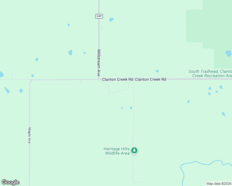 map of restaurants, bars, coffee shops, grocery stores, and more near 3234 Clanton Creek Road in Lorimor