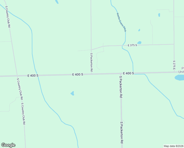 map of restaurants, bars, coffee shops, grocery stores, and more near 1501 East 400 South in Warsaw