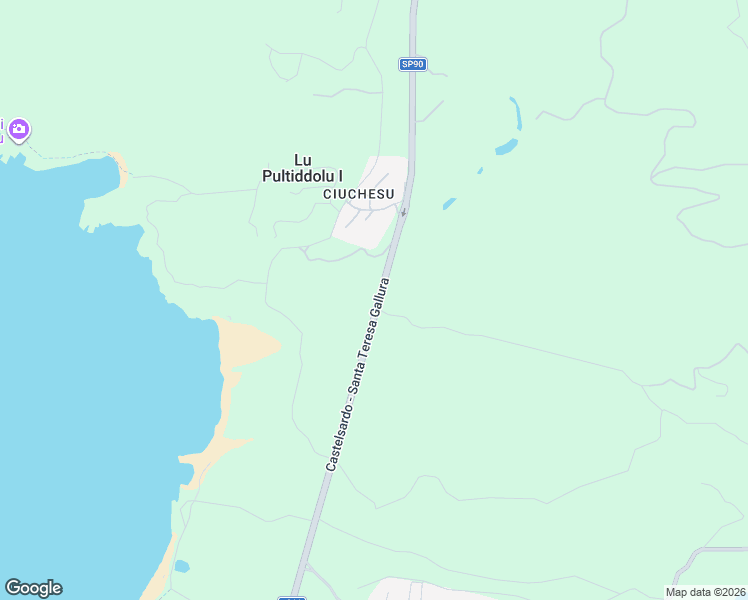 map of restaurants, bars, coffee shops, grocery stores, and more near in Province of Sassari