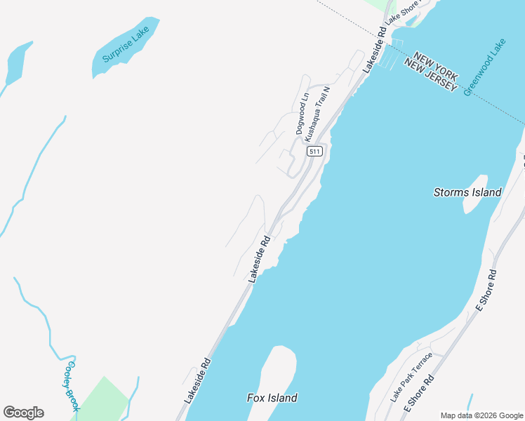 map of restaurants, bars, coffee shops, grocery stores, and more near 17 Glendale Road in West Milford
