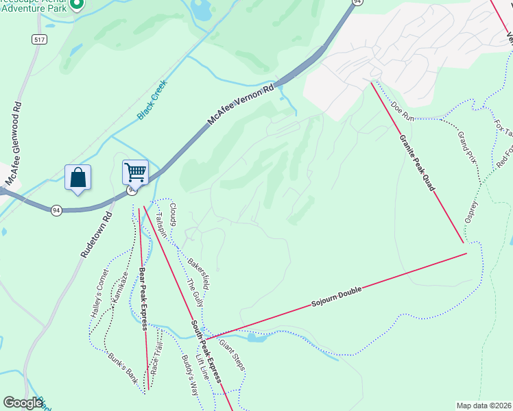 map of restaurants, bars, coffee shops, grocery stores, and more near 1 Pinehurst Court in Sussex County