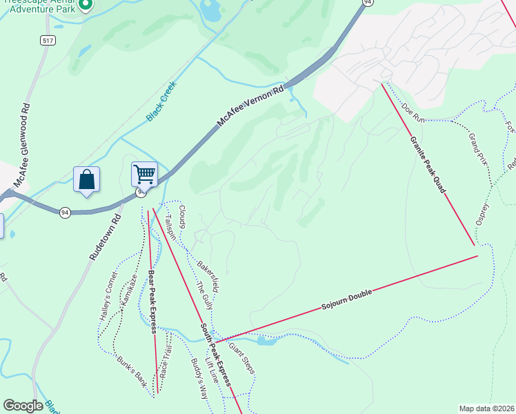 map of restaurants, bars, coffee shops, grocery stores, and more near 1 Pinehurst Court in Sussex County