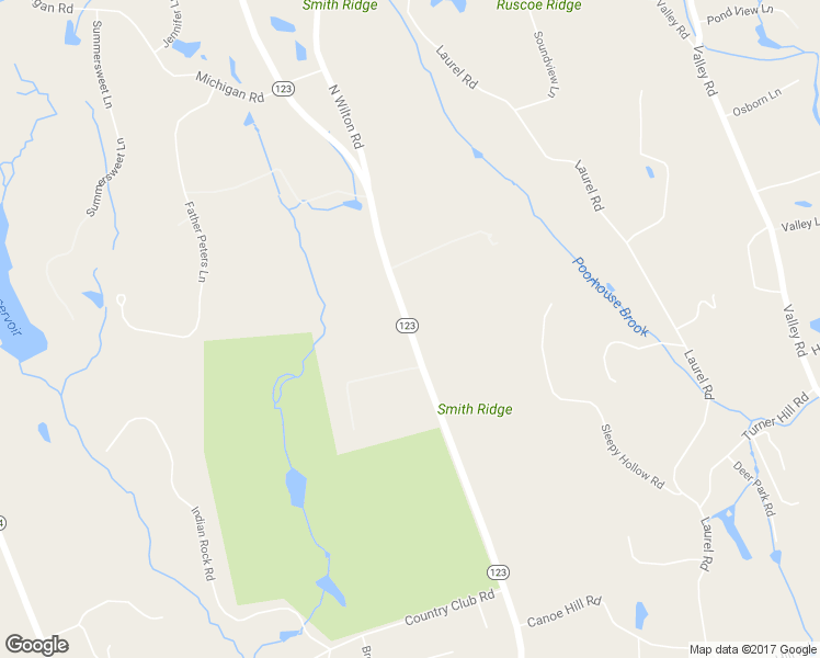 map of restaurants, bars, coffee shops, grocery stores, and more near 722 Connecticut 123 in New Canaan