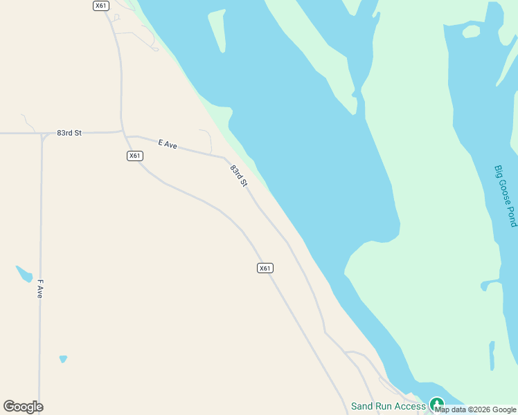 map of restaurants, bars, coffee shops, grocery stores, and more near 8090 83rd Street in Wapello