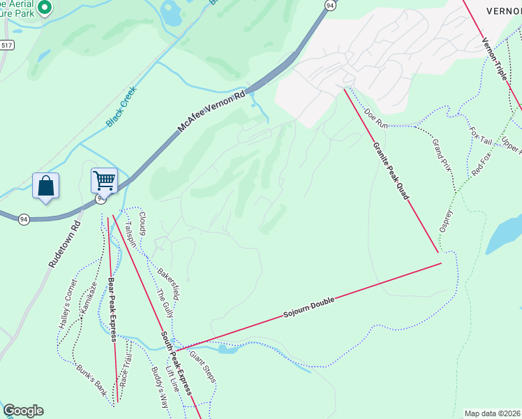 map of restaurants, bars, coffee shops, grocery stores, and more near 18 Augusta Drive in Sussex County
