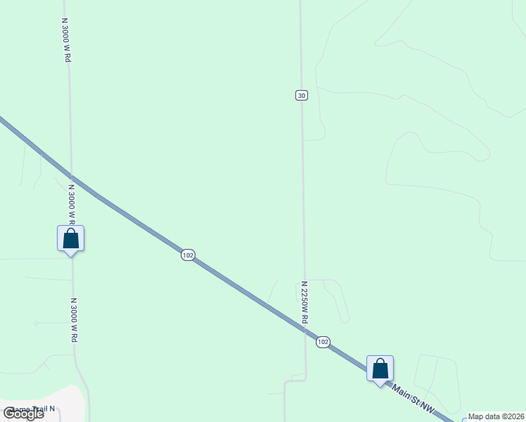 map of restaurants, bars, coffee shops, grocery stores, and more near 4196 North 2250 Road West in Bourbonnais