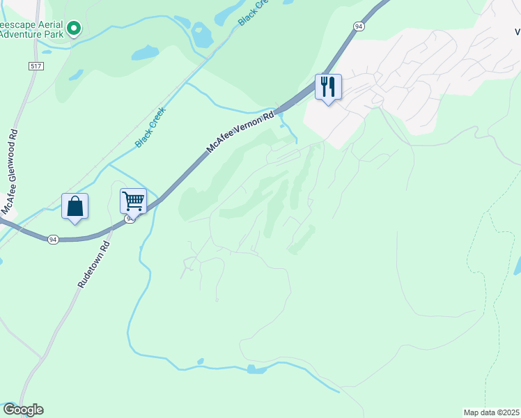 map of restaurants, bars, coffee shops, grocery stores, and more near 5 Port Royal Drive in Vernon Township
